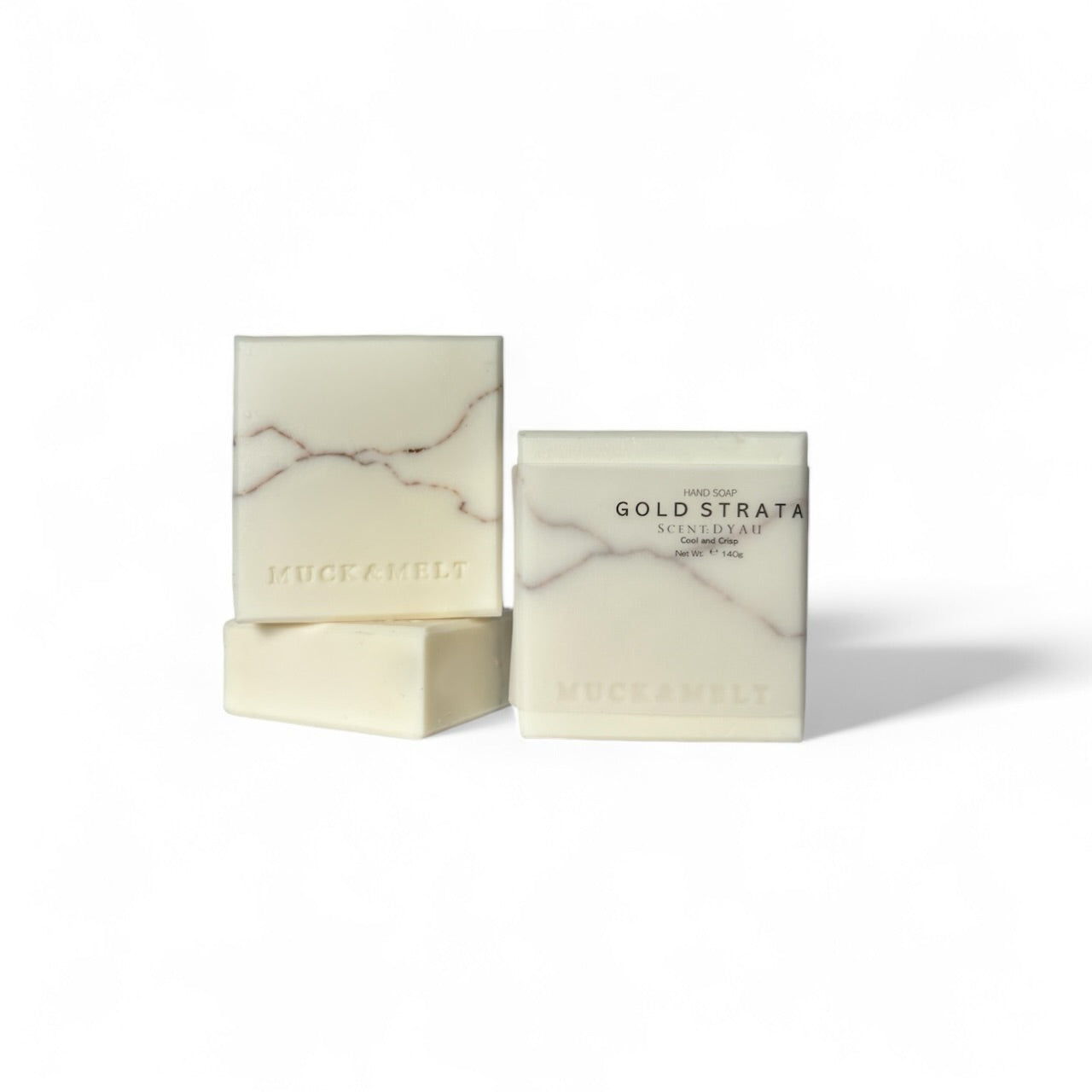 GOLD STRATA marble soap
