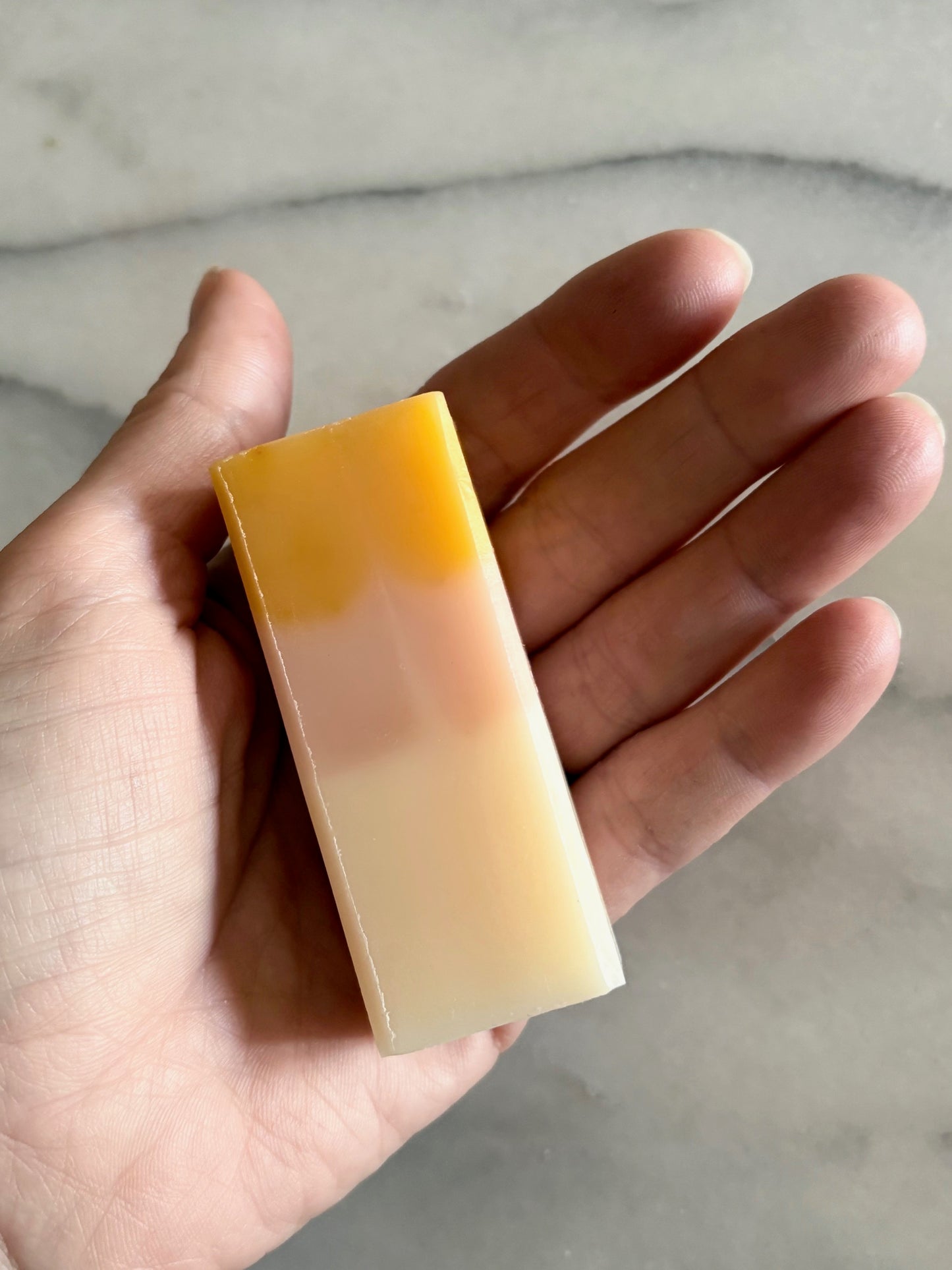 Mini Scallops mini natural handmade soap in a scallops shell luxury travel soap gift inspired by the coast.