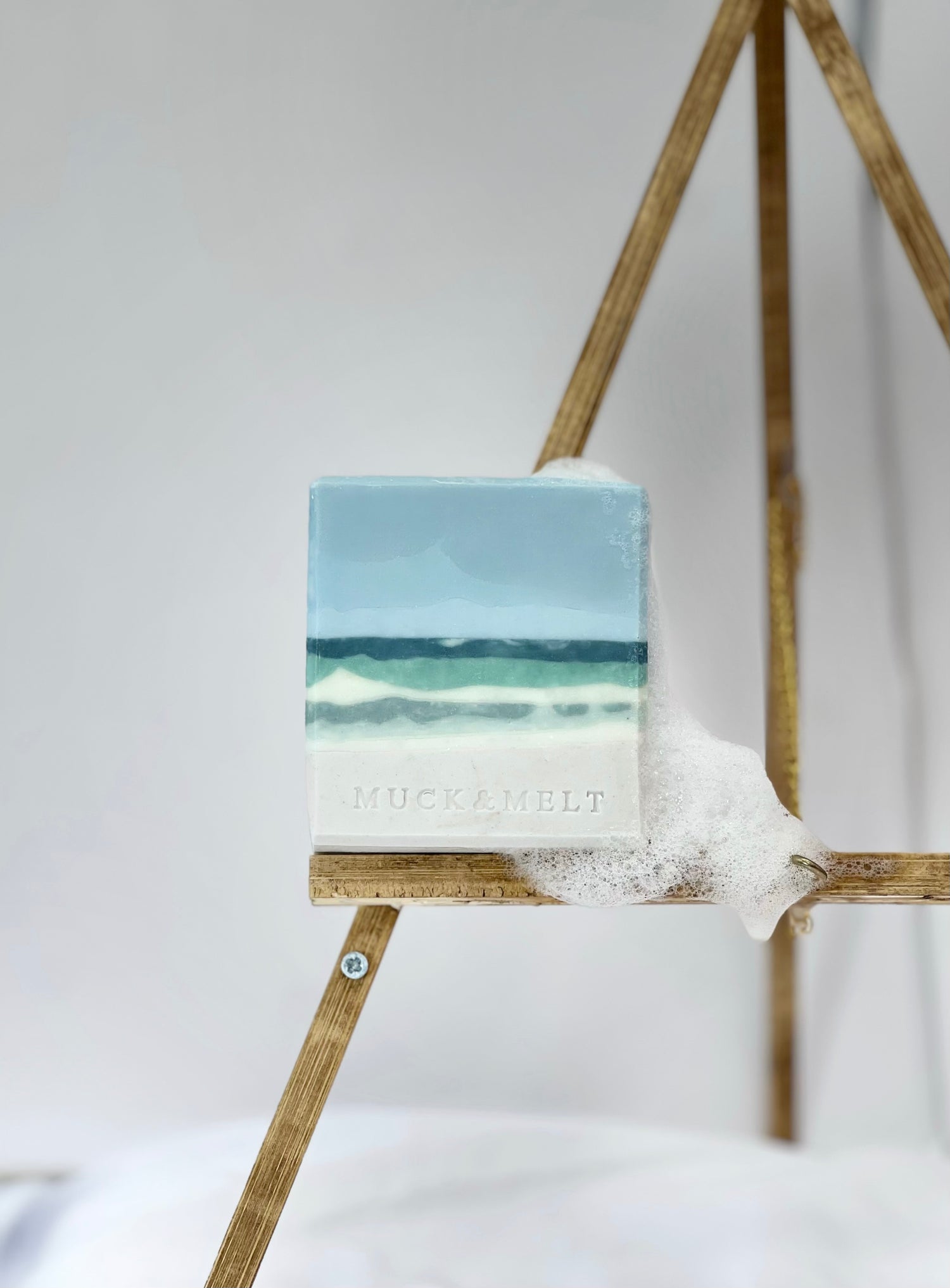 Camber handmade beach soap with charcoal and essential oils – luxury artisan soap inspired by Camber Sands.