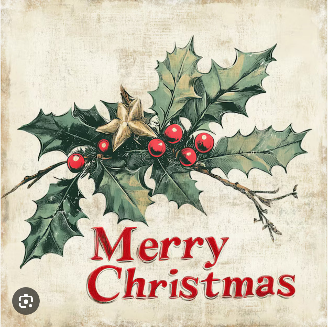 HOLLY Christmas Soap – Handmade Natural Soap Bar – Fir Needle, Lime & Patchouli