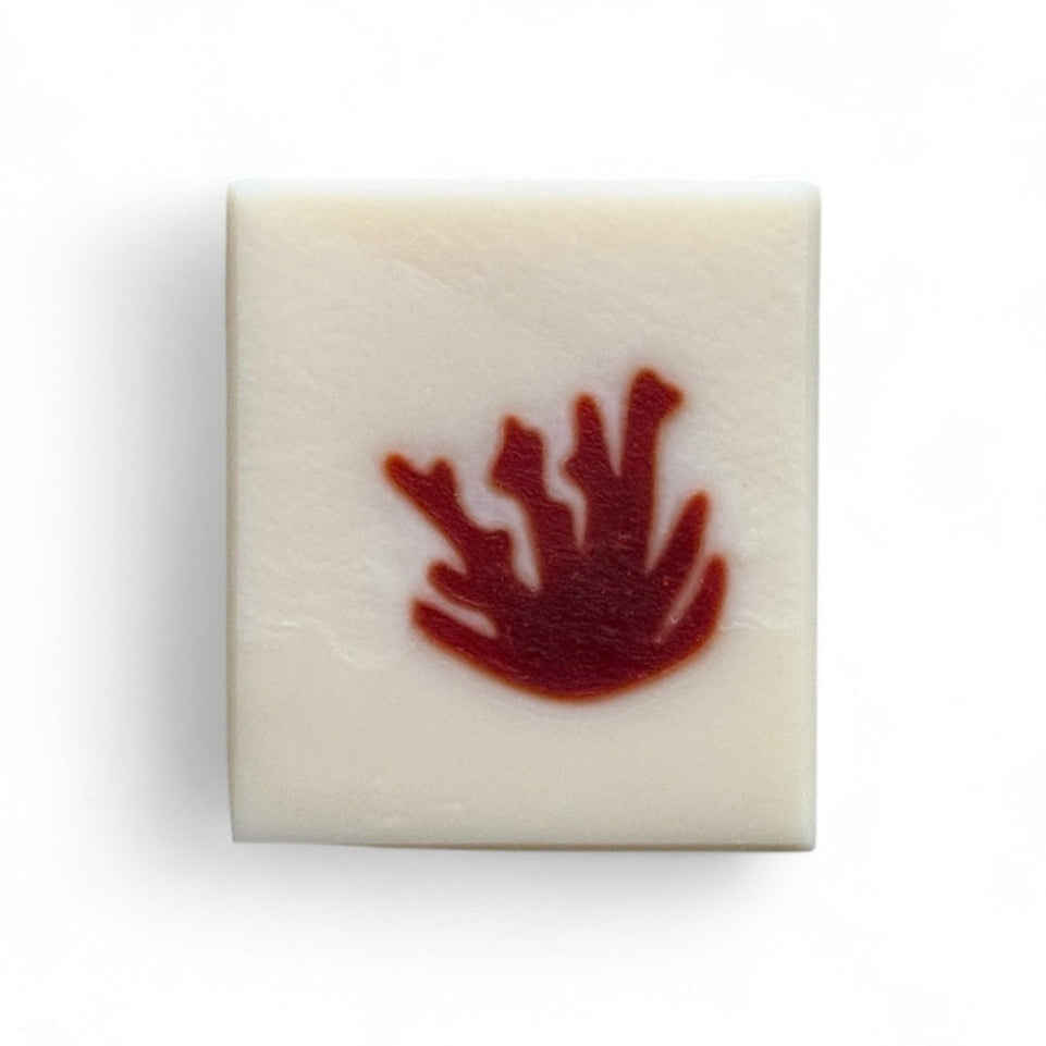 coral soap red soap natural soap