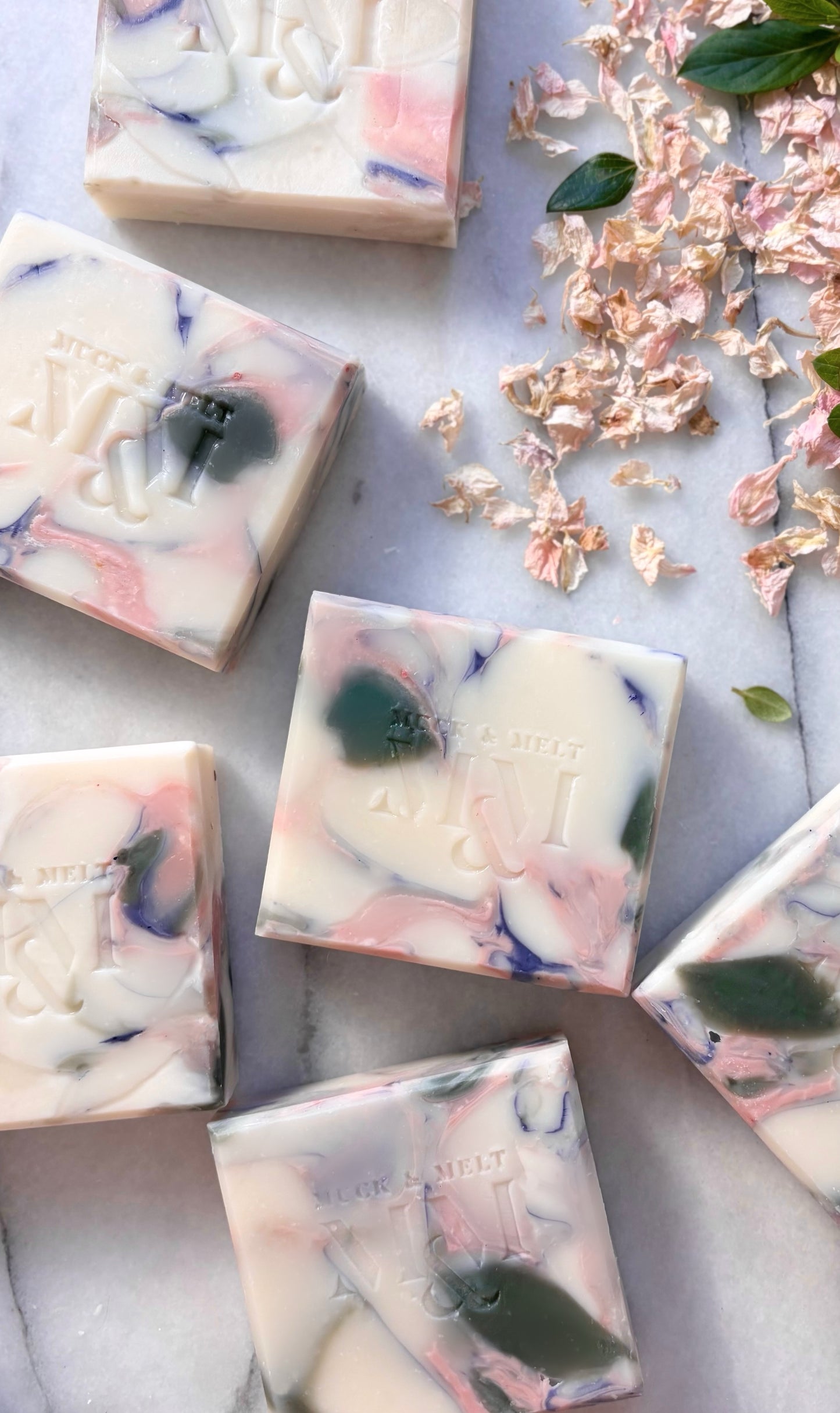 Luxury Natural Soap Gift Set- Handmade Soap Art For Her