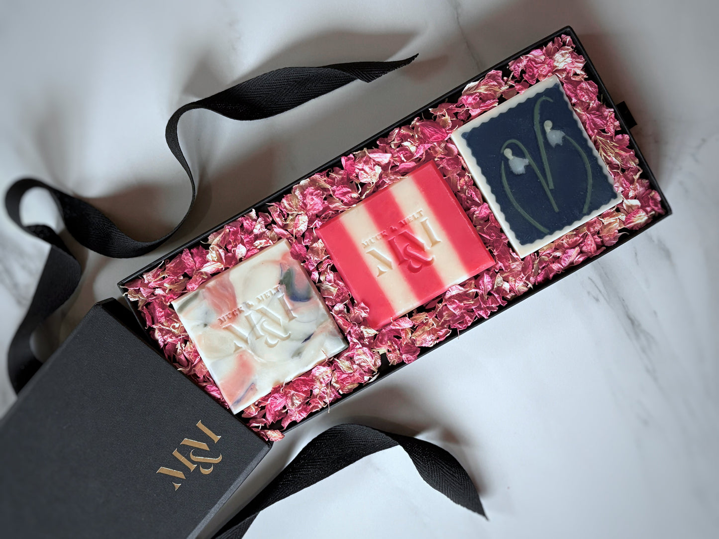 Luxury Natural Soap Gift Set- Handmade Soap Art For Her