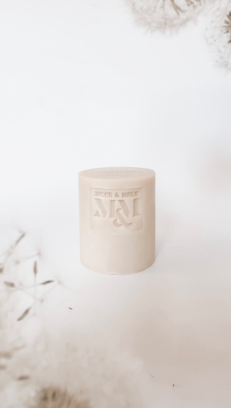 Fragrance-free natural soap bar with dandelions – luxury skincare for dry or irritated skin- soft as a dandelion