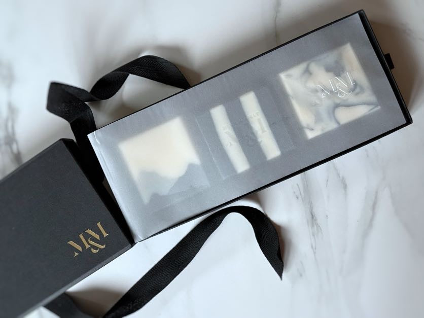 Luxury Natural Soap Gift Set - Handmade Soap Art -For Him