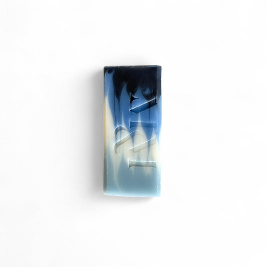 Mini Atlantic mini handmade natural soap — ocean-themed luxury soap for travel and gifting.