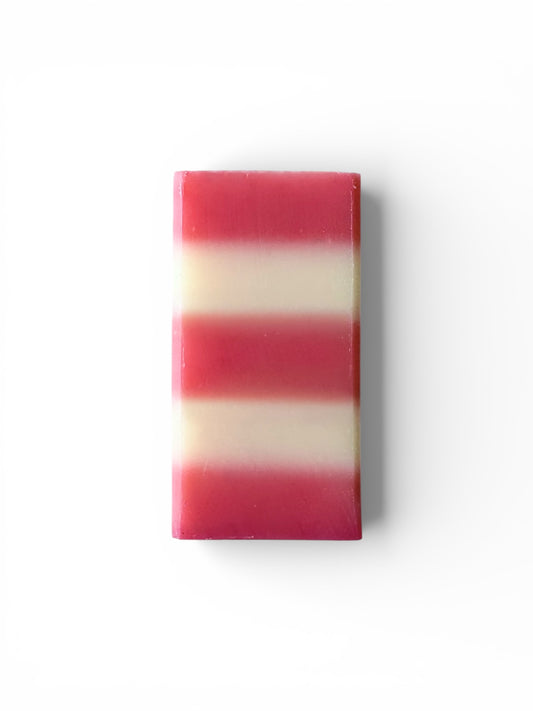 Mini Pink Striped Soap – Handmade Natural Soap Gift | Mini Muckers by Muck and Melt