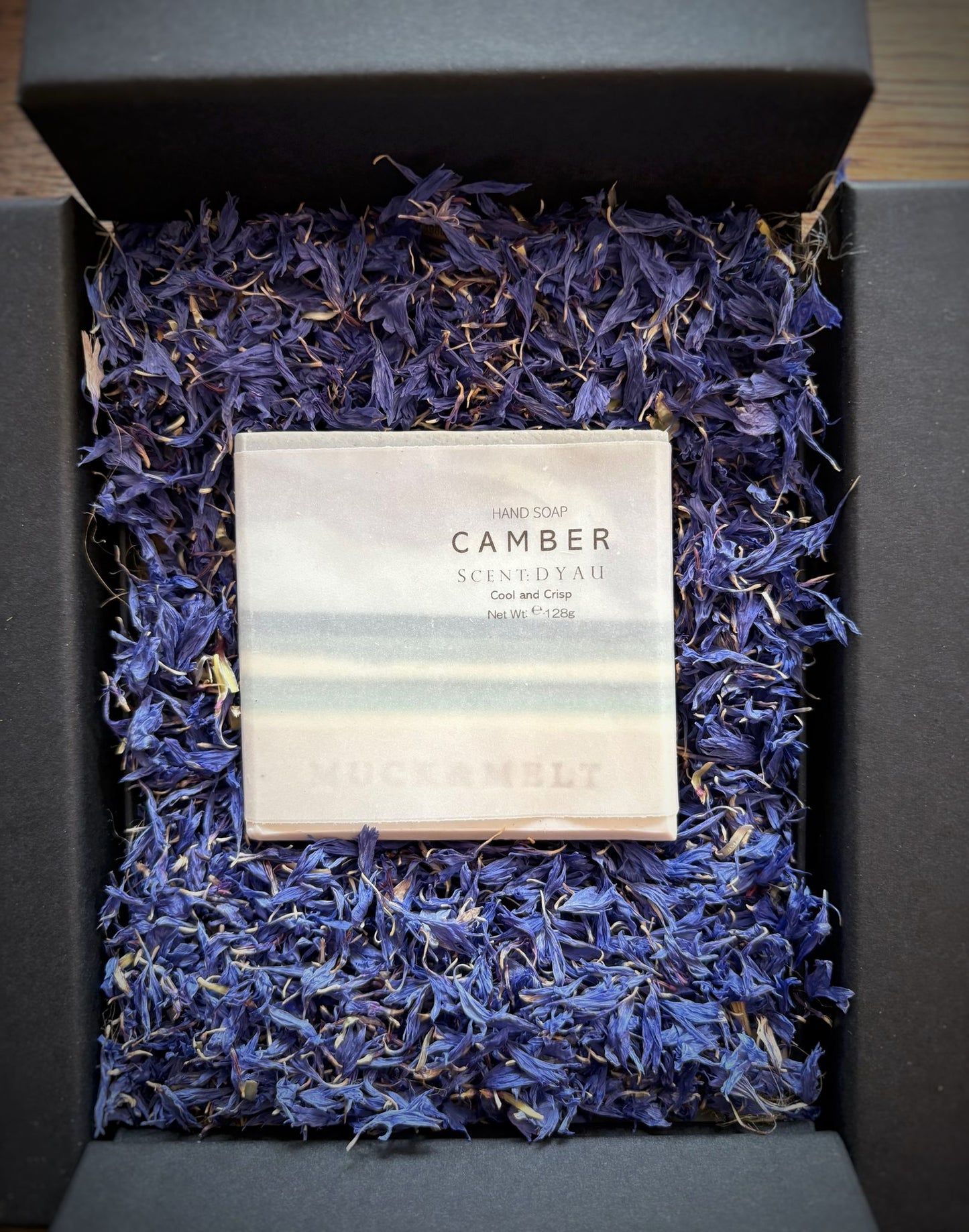 Camber Natural Handmade Soap Bar – Lavender, Rosemary & Peppermint | Vegan Soap | Plastic-Free | Handmade in the UK