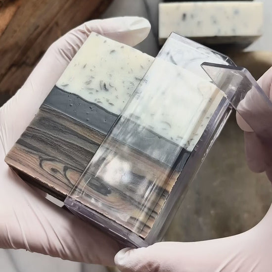 video scraping soap edges for a smooth finish