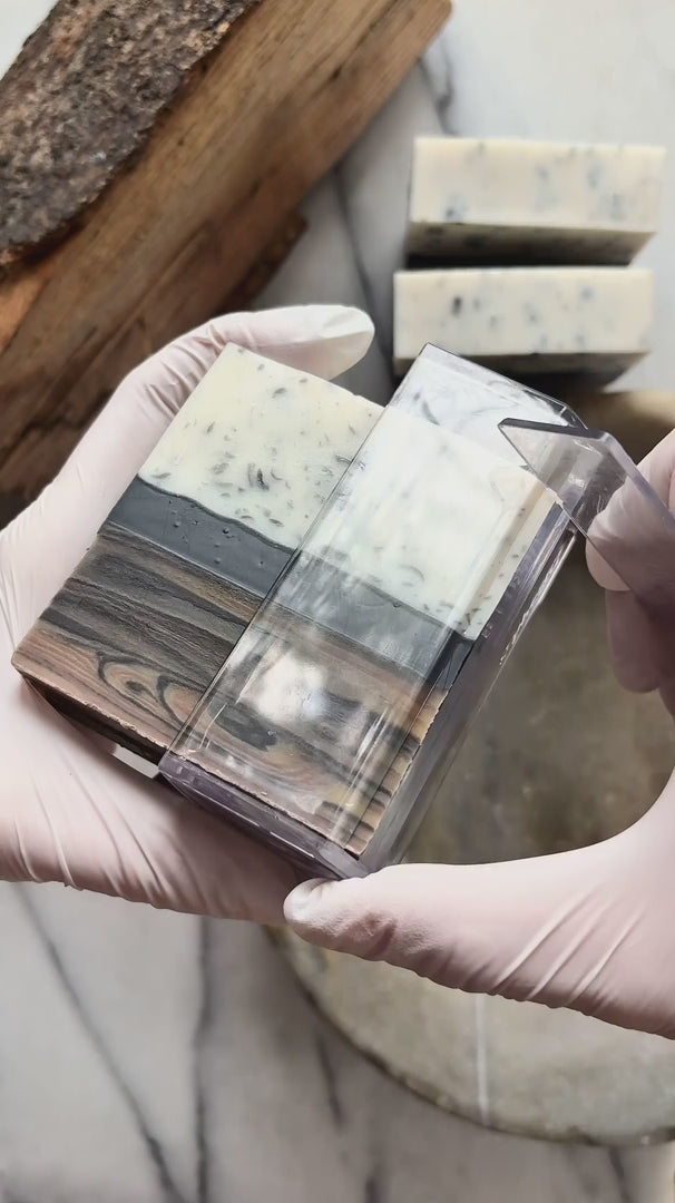 video scraping soap edges for a smooth finish